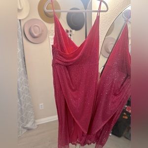 Hot pink cocktail brand new dress size 1xl